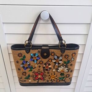 Stunning Vintage Enid Collins Jewel Purse 1960